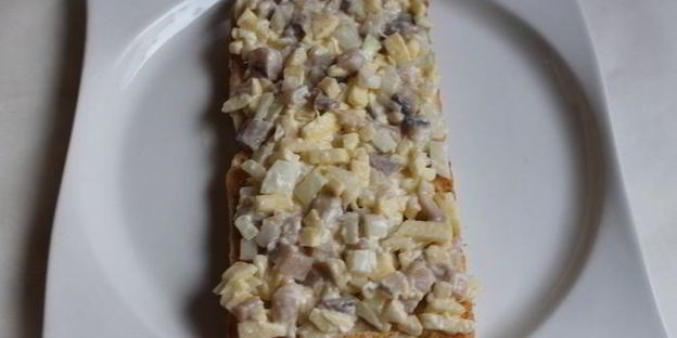 бутербродный торт