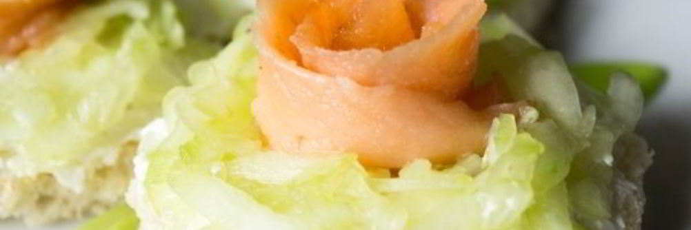 Бутерброды из красной рыбы