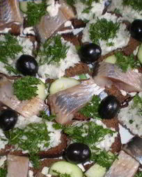 Бутерброды на день рождения