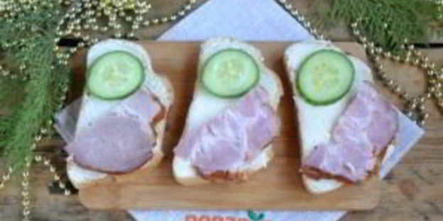 бутерброды петушки