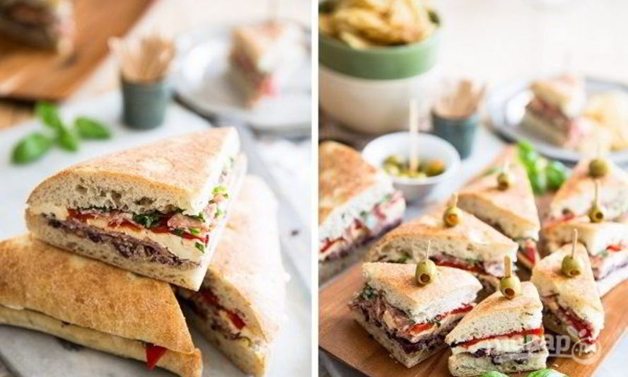 Рецепт бутербродов походных