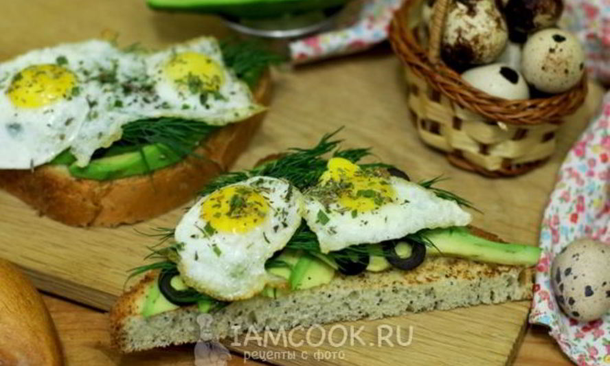 Рецепт бутербродов с авокадо