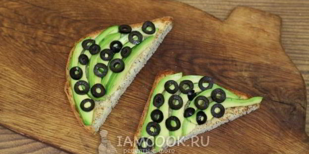 бутерброды с авокадо