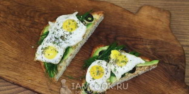 бутерброды с авокадо