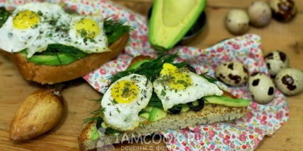 бутерброды с авокадо