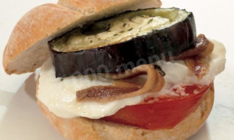 Рецепт бутербродов с баклажанами и сыром