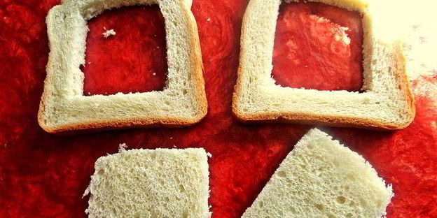 бутерброды с фаршем