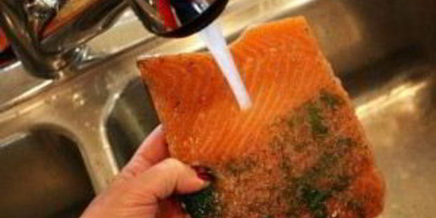 бутерброды с форелью