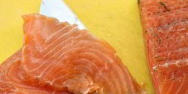 бутерброды с форелью