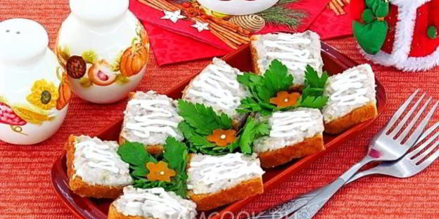 бутерброды с форшмаком