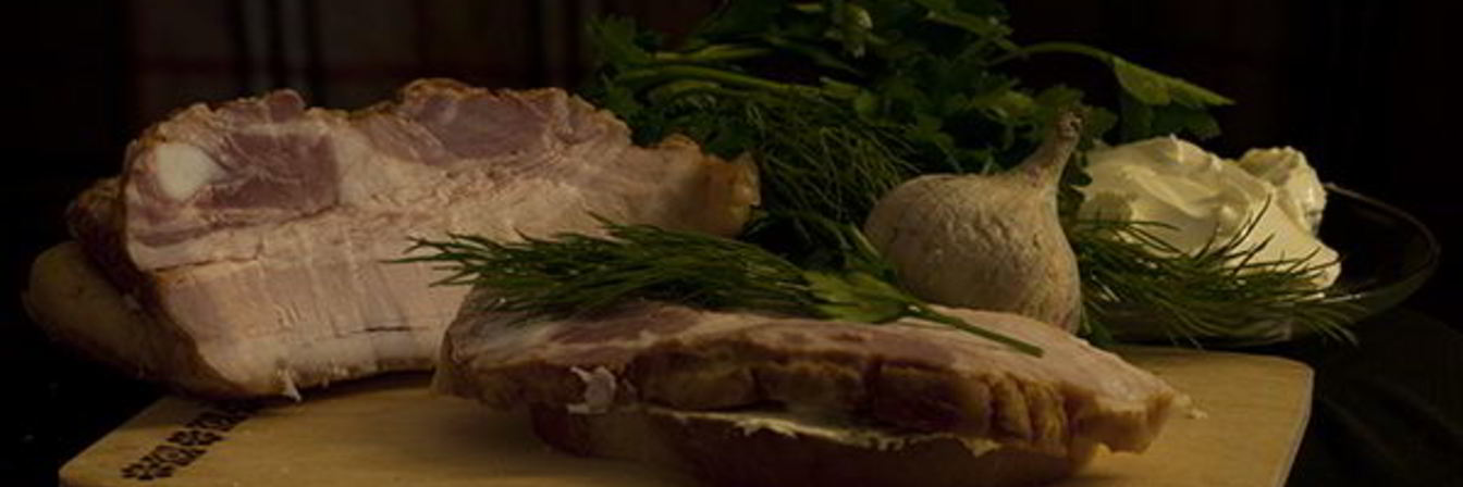 Бутерброды с грудинкой