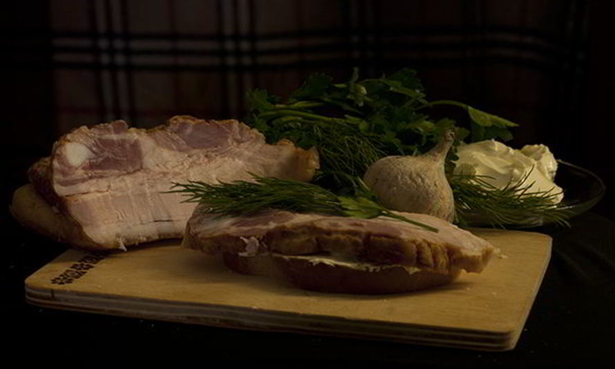 Рецепт бутербродов с грудинкой