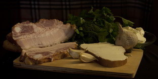 бутерброды с грудинкой