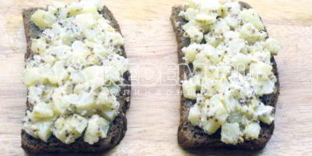 бутерброды с картофелем