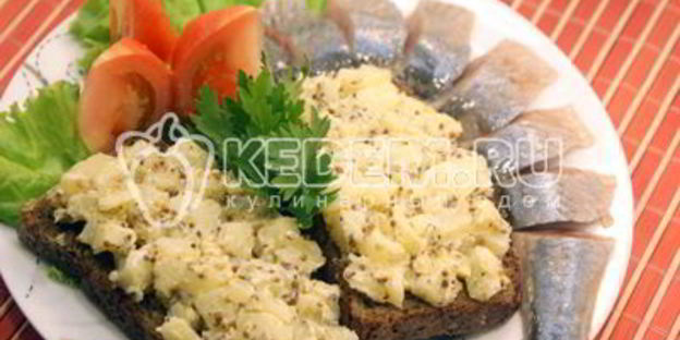 бутерброды с картофелем