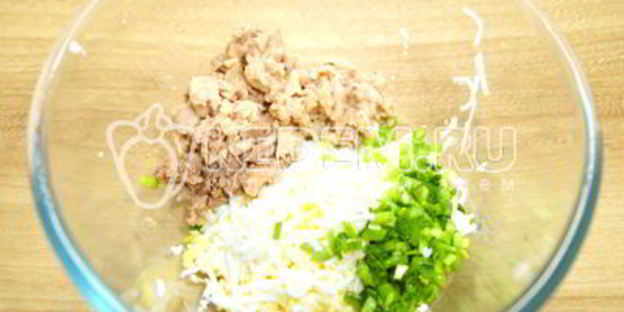 бутерброды с печенью трески