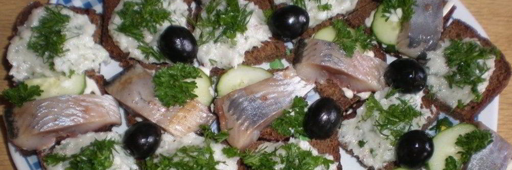 Бутерброды с салом