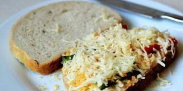 бутерброды с сыром на сковороде