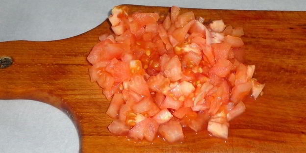 бутерброды в духовке с помидорами