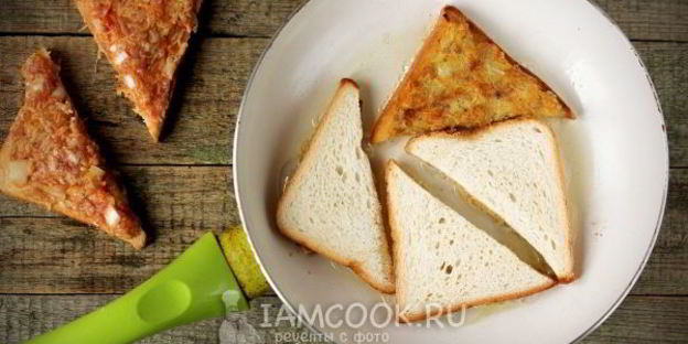 бутерброды жареные
