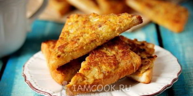 бутерброды жареные