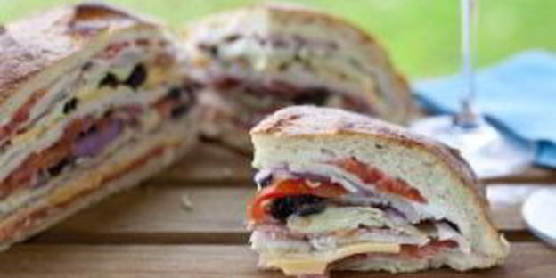 быстрые бутерброды на природу