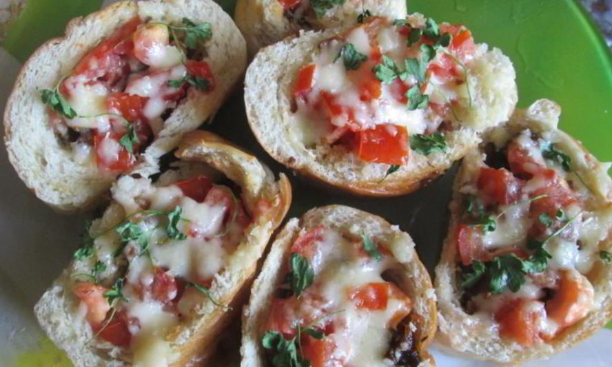 Рецепт быстрых горячих бутербродов