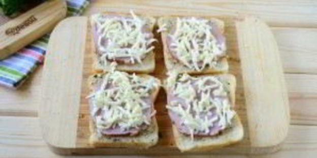 гармошка из бутербродов