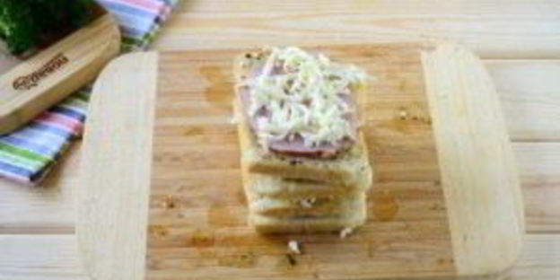 гармошка из бутербродов