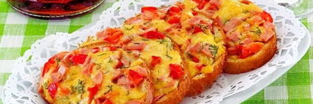 Горячие бутерброды Деревенский завтрак