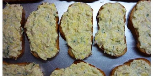 горячие бутерброды творожные