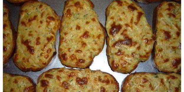 горячие бутерброды творожные