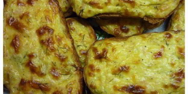 горячие бутерброды творожные