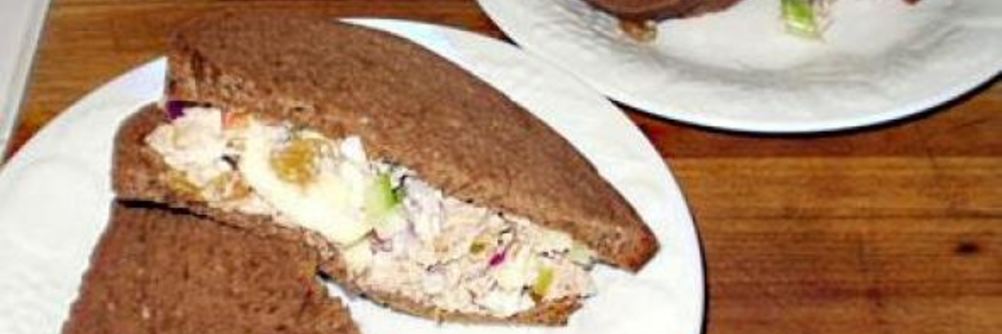 Изысканный бутерброд с тунцом