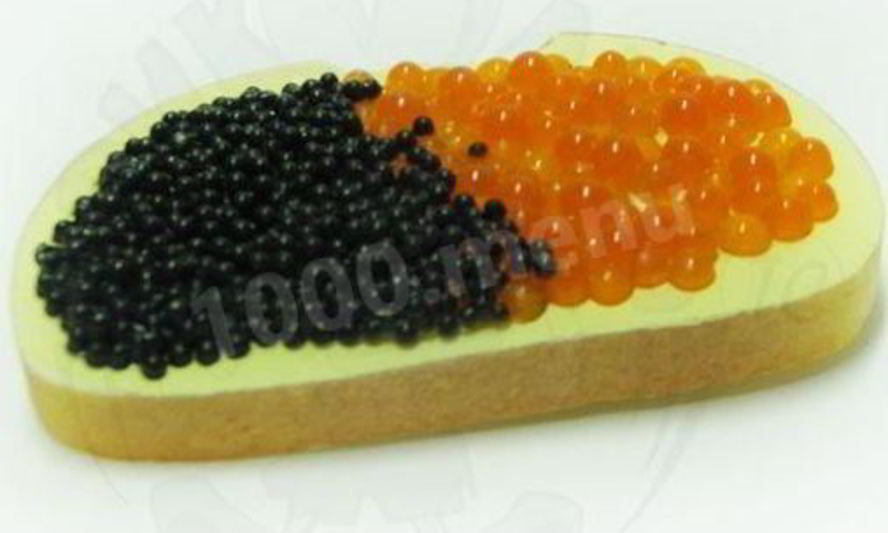 Рецепт королевского бутерброда с икрой