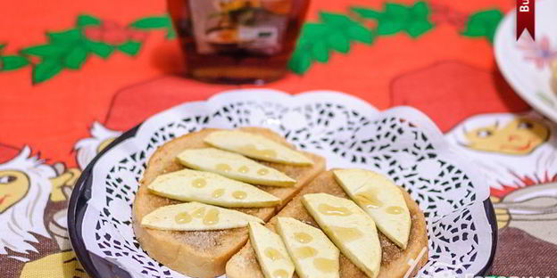 сладкие горячие бутерброды