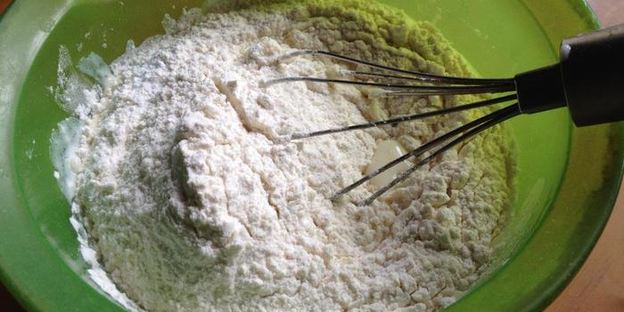 сырный кекс с курицей