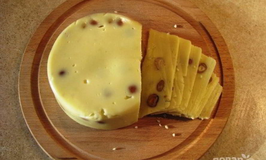 Рецепт домашнего сыра из молока и творога