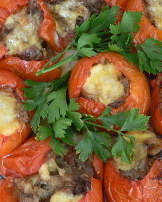 Фаршированные помидоры