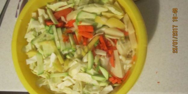 горячая овощная закуска