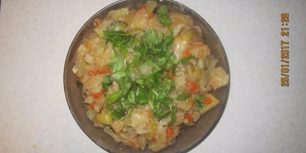 горячая овощная закуска