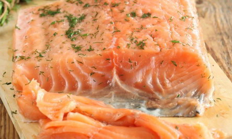 Рецепт гравлакса, скандинавская соленая семга