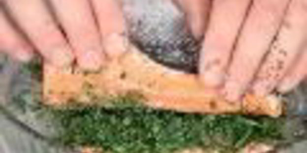 гравлакс, скандинавская соленая семга