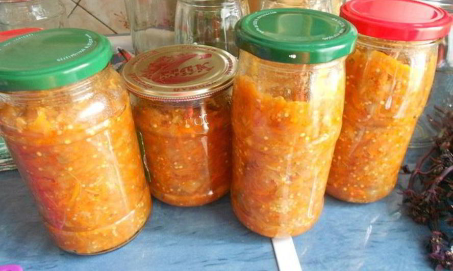 Рецепт баклажанной икры