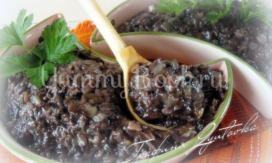 Рецепт икры грибной