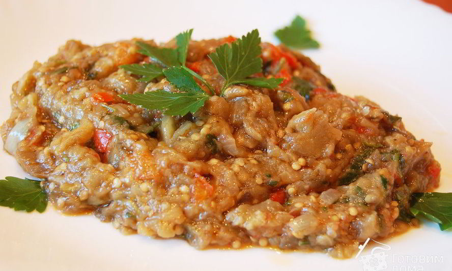 Рецепт икры из баклажанов