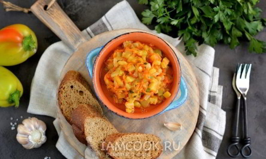 Рецепт икры из болгарского перца