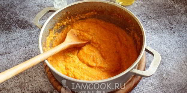 кабачковая икра с чесноком