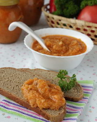 Кабачковая икра с майонезом