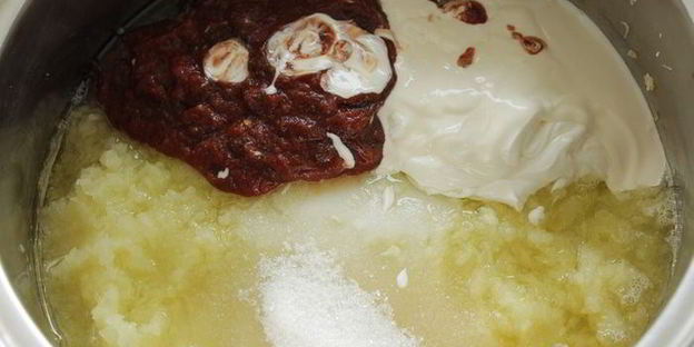 кабачковая икра с майонезом